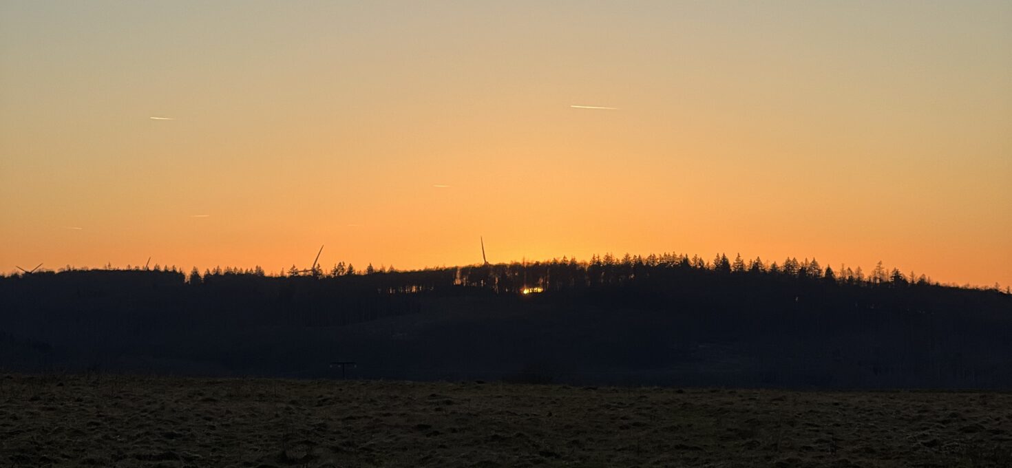 Manchmal beginnt es leise