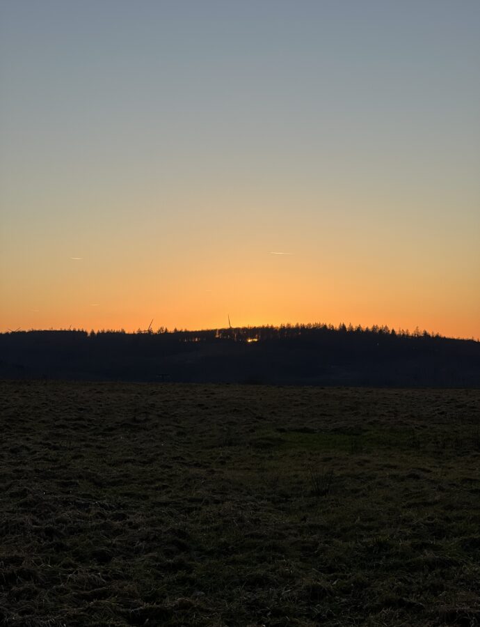 Manchmal beginnt es leise